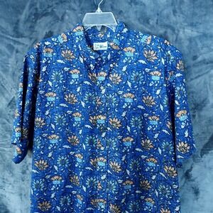 Vintage Reyn Spooner Hawaiian Traditionals Shirt Men's XXL Floral Button up